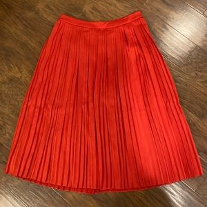 Long pleated Banana Republic skirt, size 2